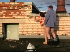My dark-haired wife and I enjoy having sex in various locations.